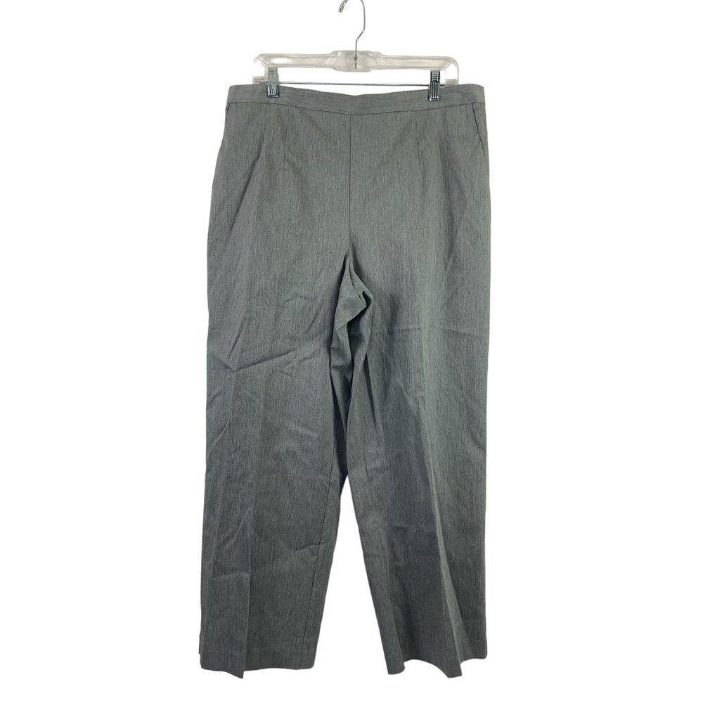 Alfred Dunner Women's Grey Pants
